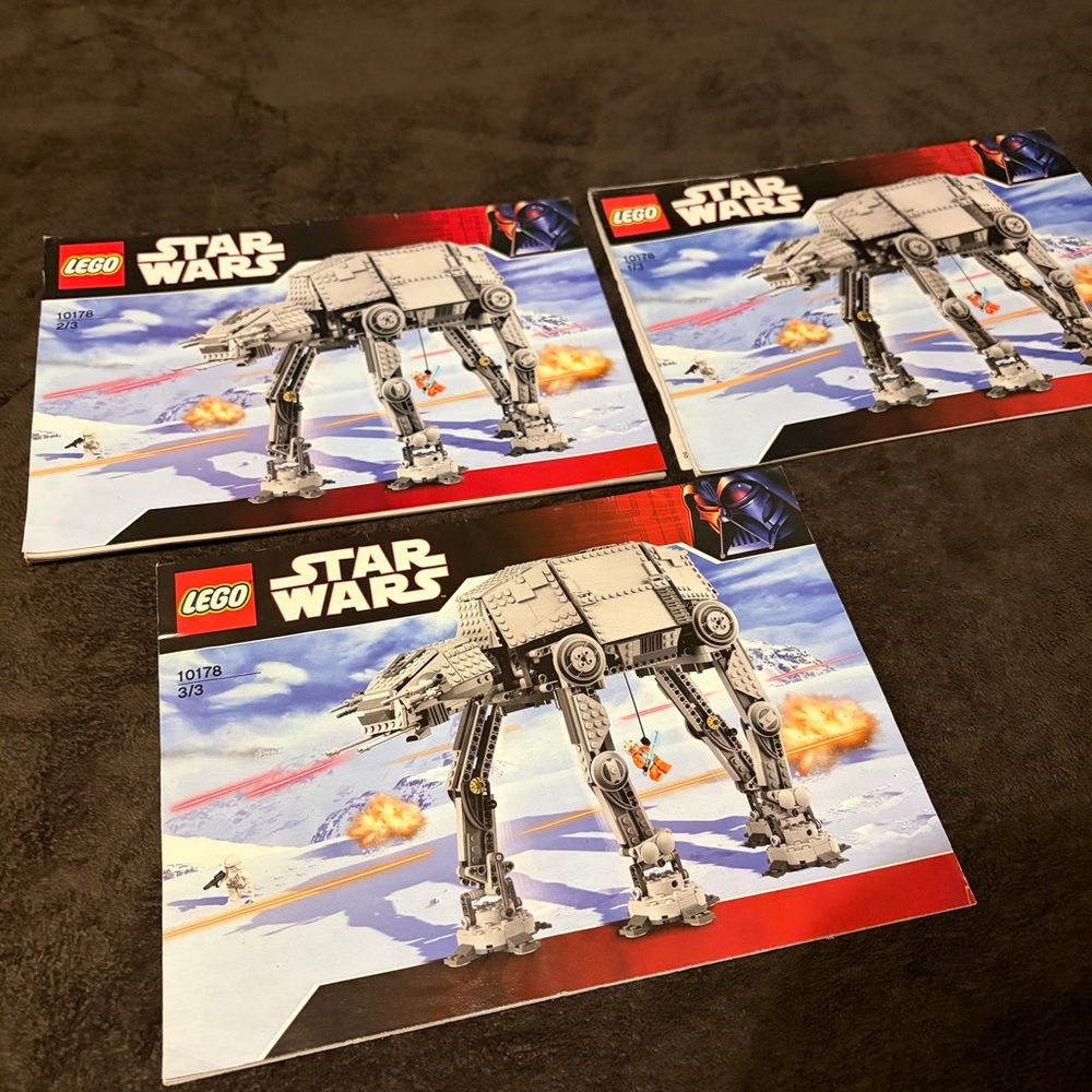 Lego Star Wars AT-AT Walker Instruction Manual Set